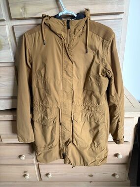 Women’s mid weight camel winter jacket